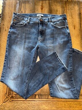 Warp + Weft Men’s Skinny Jeans - Medium Blue Wash